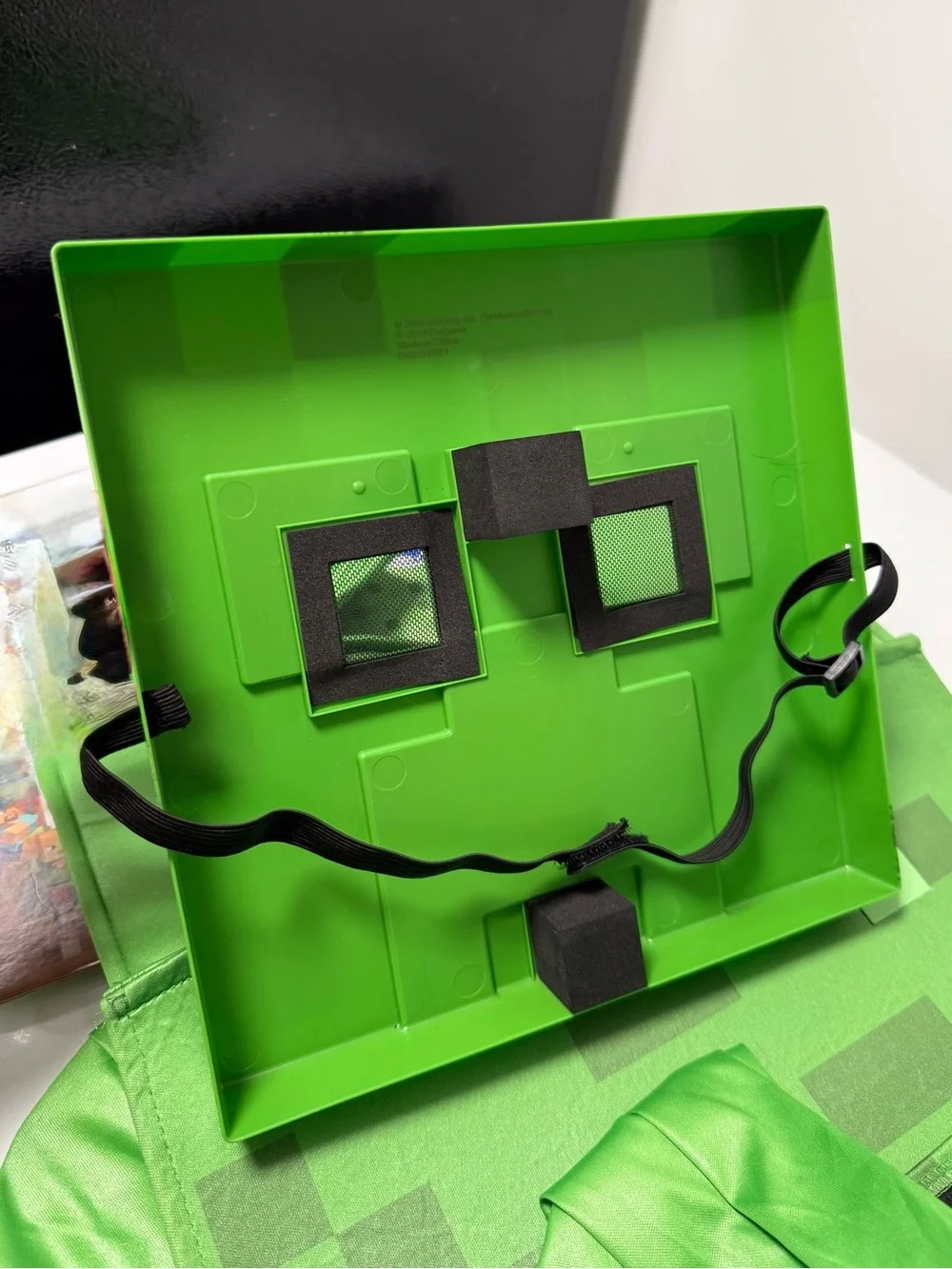 Kids Minecraft Green Creeper Costume